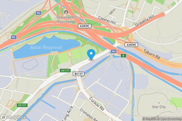 Map location for 289-297 Lichfield Road, Birmingham, B6 7QP