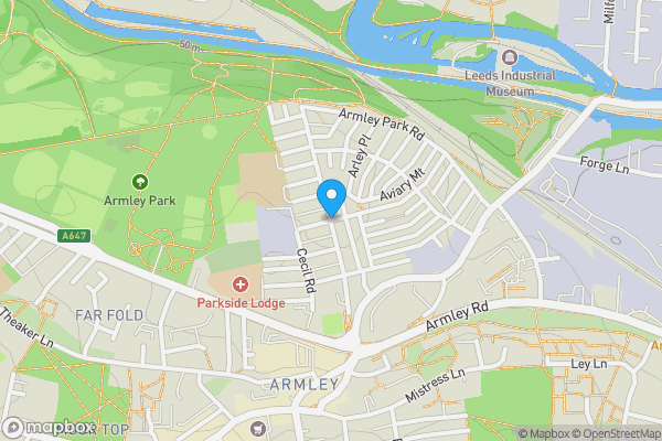 Map location for ARMLEY LODGE ROAD, Leeds, LS12 2AT
