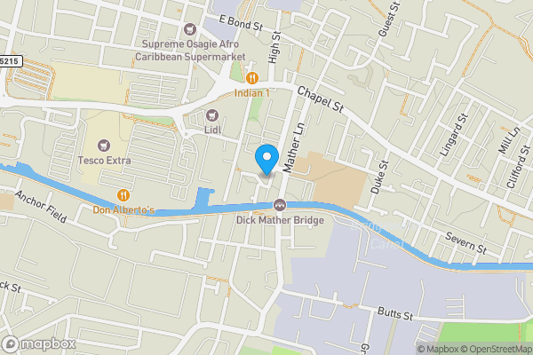 Map location for Redwater House, Brunswick Street, Leigh, Lancashire, WN7 2PL