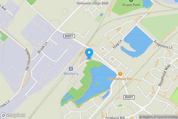 Map location for Ingleside, Station Approach, Westbury, BA13 4HP