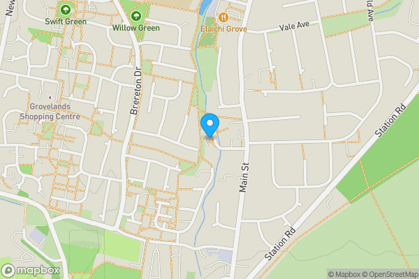 Map location for Garage at 27 Kingfishers, Grove, Wantage, Oxfordshire, OX12 7JN