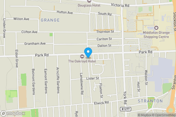 Map location for Osborne Road, HARTLEPOOL, Cleveland, TS26 9JN