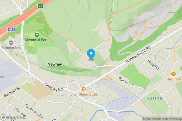 Map location for Church Street, Rochdale, OL16