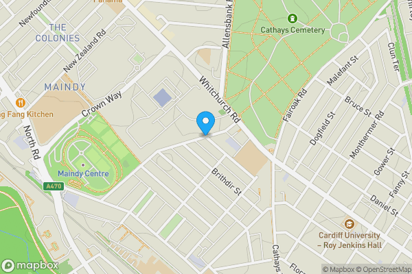 Detached garage/workshop facing Gelligaer Street in Cathays with two storey section to the rear of the property. Sold with vacant possession and with potential for a variety of uses, subject to consents.