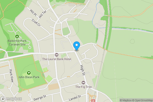 Map location for 82 High Street, Markinch, Fife, KY7 6DQ