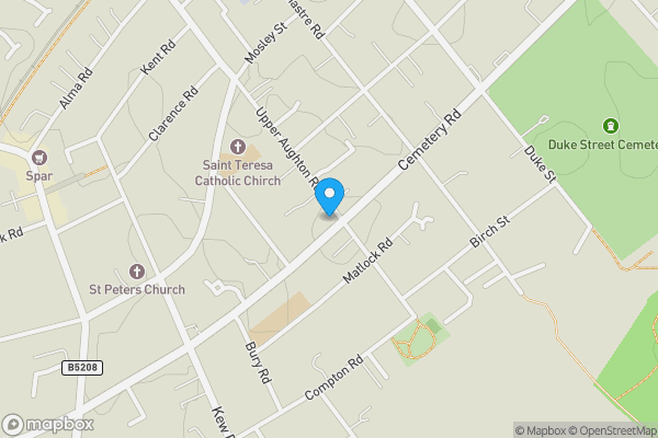 Map location for 28 Eastbourne Road, Southport, Merseyside PR8 4DT