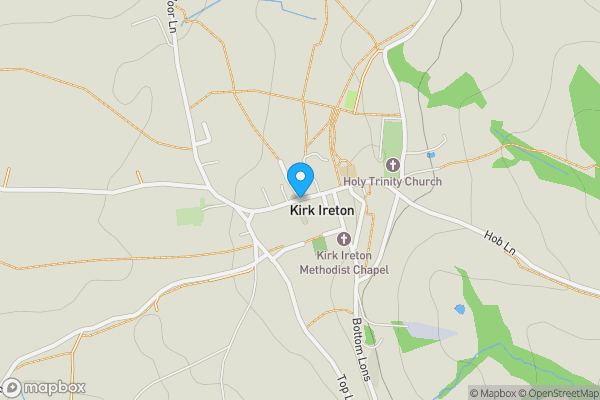 Map location for Oakden Cottage, Main Street, Hognaston, Ashbourne, Derbyshire DE6 1PU