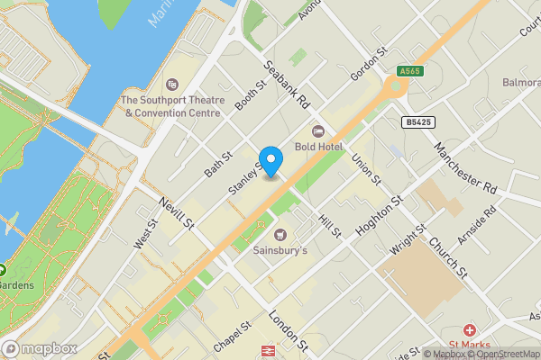 Map location for 505-507, Lord Street, Southport, PR9 0BA