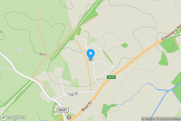 Map location for 15 Penybryn Avenue, Whittington, Oswestry, SY11 4DL