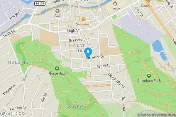 Map location for 44 Forester Drive, Stalybridge, Greater Manchester SK15 2EN