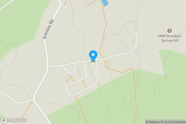 Map location for 10 Garages at Springhill Road, Grendon Underwood, Aylesbury, Buckinghamshire, HP18 0TF