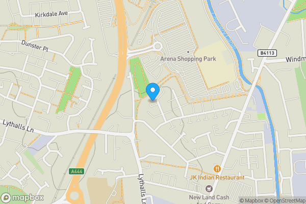 Map location for 23 Astley Avenue, Coventry, CV6 6EY