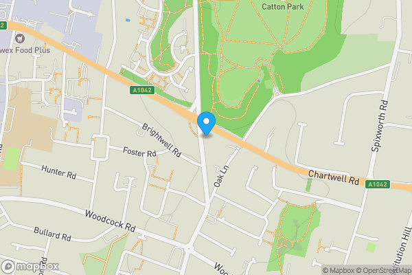 Map location for 88 - 90 Catton Grove Road, Norwich, Norfolk NR3 3AA
