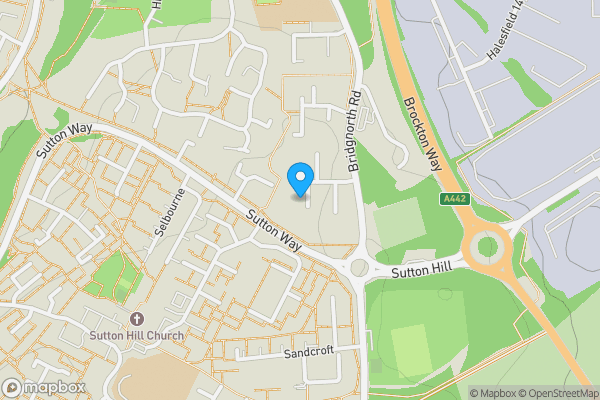 Map location for 76 Stebbings, Sutton Hill, Telford, Shropshire TF7 4JW