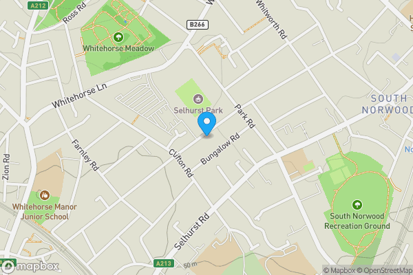 Map location for 188 Holmesdale Road, South Norwood, London, SE25 6PT