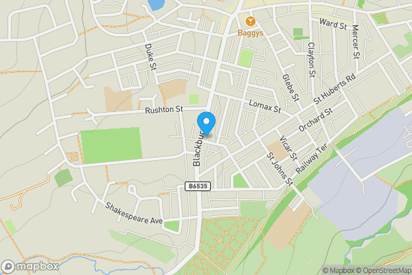 Map location for Great Harwood, BB6 7DZ