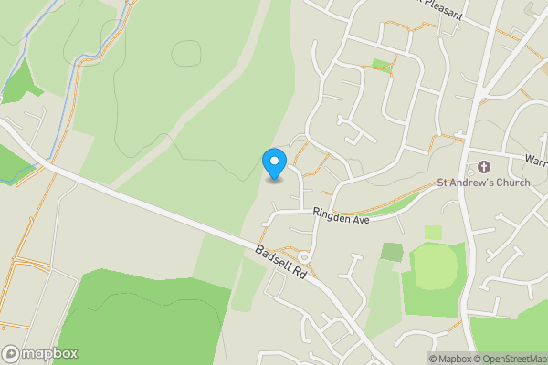 Map location for 100 Ringden Avenue, Paddock Wood, Tonbridge, Kent, TN12 6EG