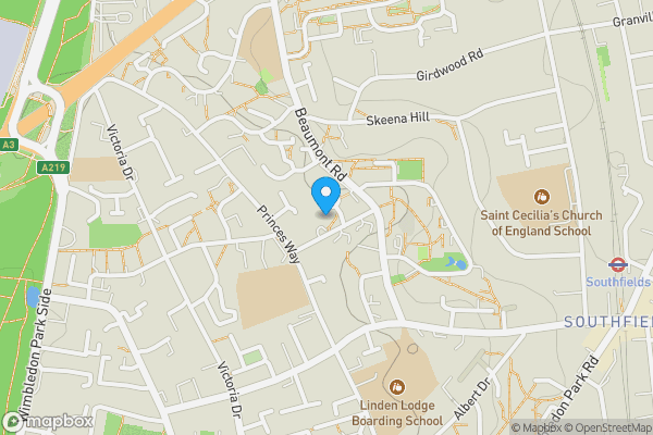 Map location for 8 Stoford Close, Wimbledon, London, SW19 6TJ