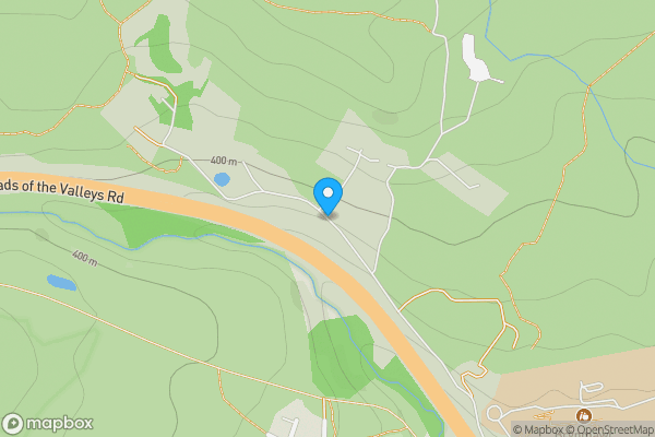 Map location for Clydach Dingle, EBBW VALE, NP23