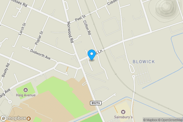 Map location for 3 Bowling Green Close, Southport, Merseyside, PR8 6ET PR8 6ET