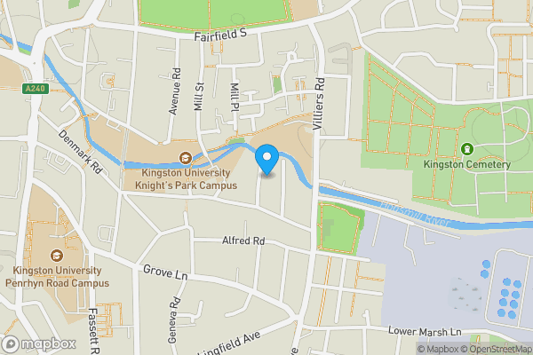 Map location for 14 Horace Road, Kingston upon Thames, Surrey, KT1 2SL