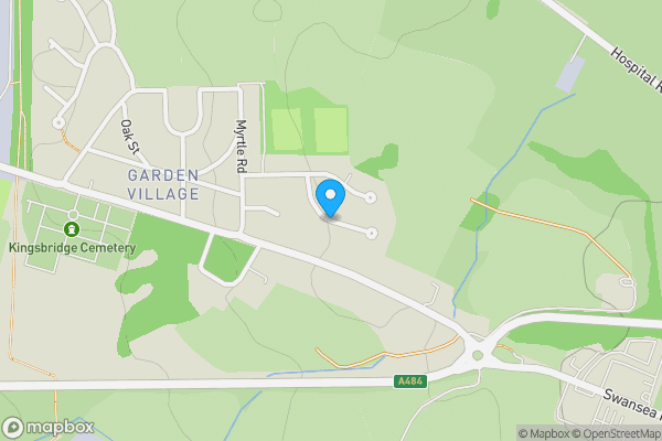 Map location for Llys Aneirin, Gorseinon, Swansea, West Glamorgan, SA4 4HW