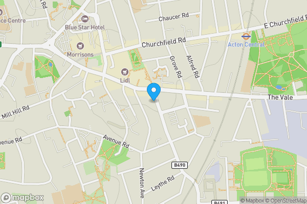 Map location for 3 Winchester Street, Acton, London, W3 8PA