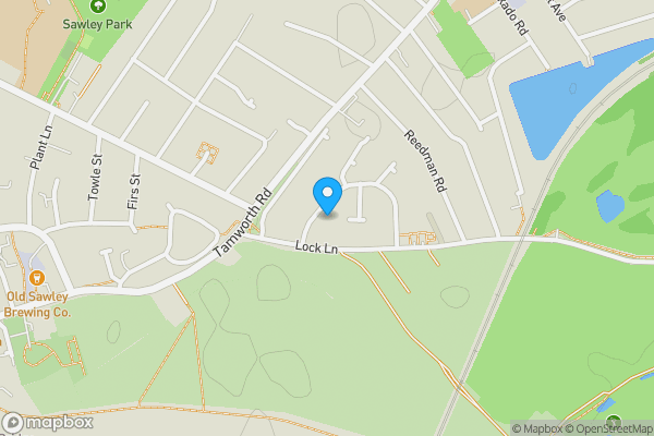 Map location for 6 Kingsley Crescent Long Eaton, Nottingham, Nottinghamshire, NG10 3DB
