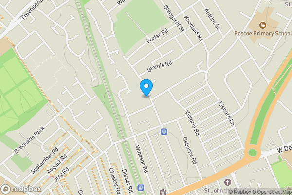 Map location for 75 Marlborough Road, Tuebrook, Liverpool, Merseyside, L13 8EA L13 8EA