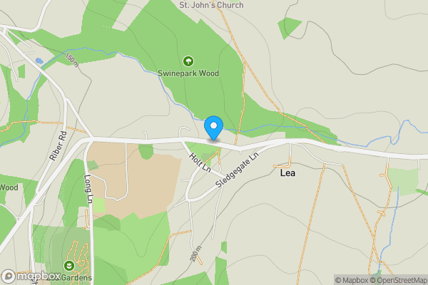 Map location for Main Road, MATLOCK, Derbyshire, DE4 5GJ