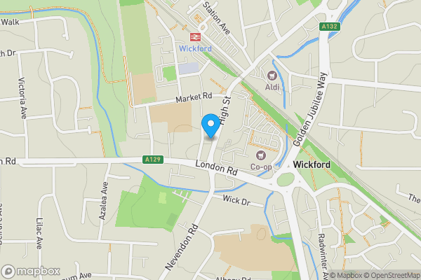 Map location for 61-63 High Street Wickford Essex SS12 9AH