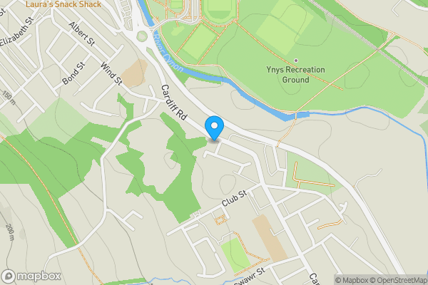 Map location for 403 Heol Caerdydd, Aberaman, Aberdâr, Rhondda Cynon Taf, CF44 6HX