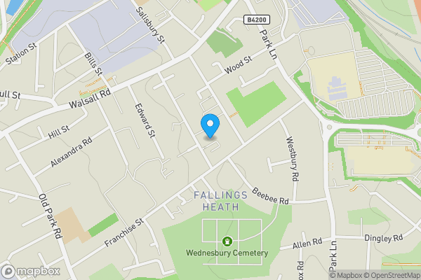 Map location for 49 Spirit Mews, 49 Spirit Mews Cobden Street, Wednesbury, West Midlands, WS10 9BF