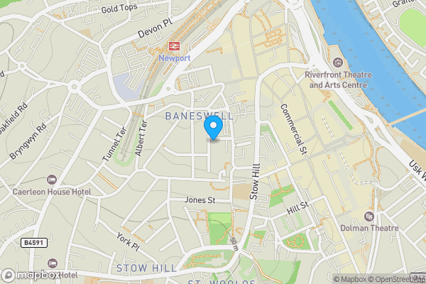 Map location for 14 Bailey Street Baneswell, Newport, NP20 4DJ