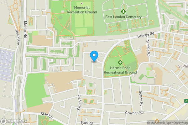 Map location for 19 Mafeking Road, Canning Town, London E16 4NS