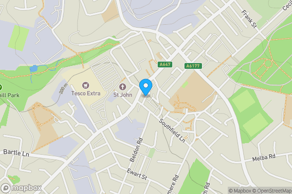 Map location for Knights Fold, BRADFORD, West Yorkshire, BD7 3DR