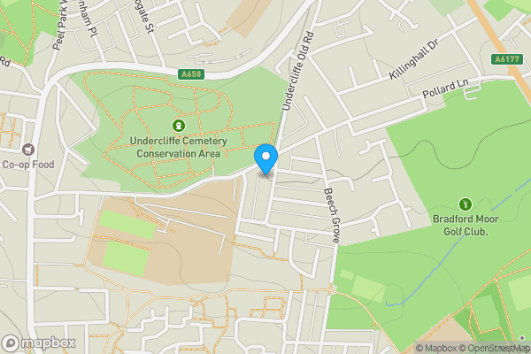 Map location for 197, Undercliffe Street Bradford, BD3 0PH