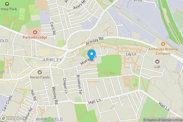 Map location for Armley Manor, Mistress Lane, Leeds, West Yorkshire LS12 2HL