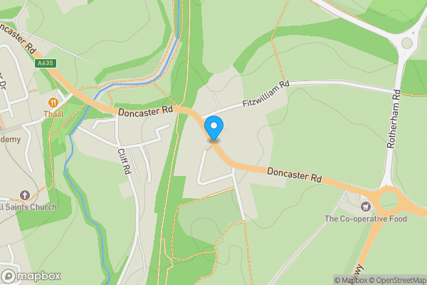 Map location for Carr House Doncaster Road, Barnsley, South Yorkshire, S63 9HL
