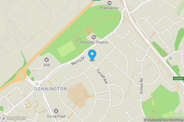 Map location for Garages (7), Turreff Avenue, Donnington, Telford, Shropshire TF2 8EX