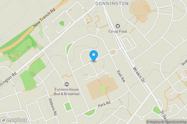 Map location for Winifreds Drive, TELFORD, Shropshire, TF2 8BB