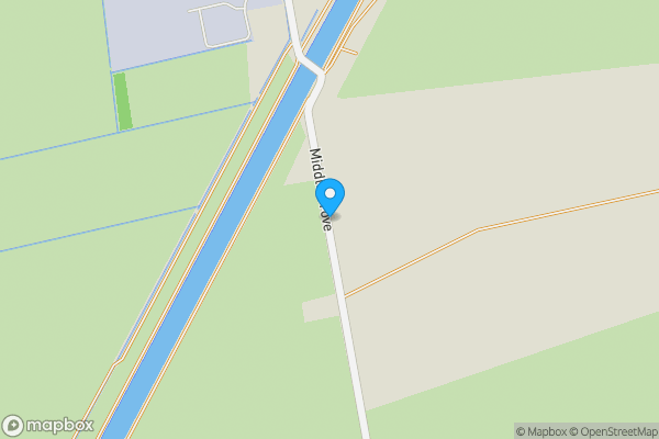 Map location for Land and Barns Adjacent to St Peters Farm, Middle Drove, Wisbech, Cambridgeshire, PE14 8JT