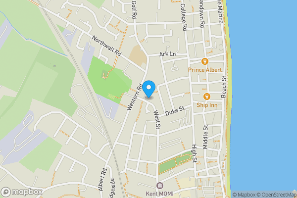 Map location for North Court, Deal, Kent, CT14 6TW