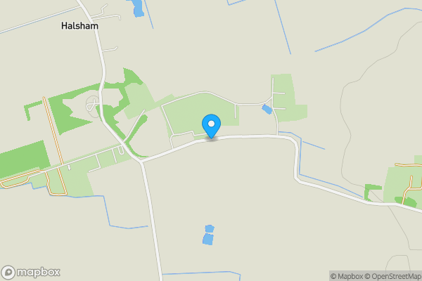 Map location for Moat Farm, Southside Road, Halsham, East Yorkshire, HU12 0BP