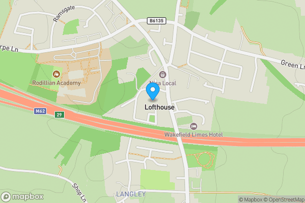 Map location for 7 Ledger Lane, Lofthouse, Wakefield, Wakefield , West Yorkshire WF3 3NG