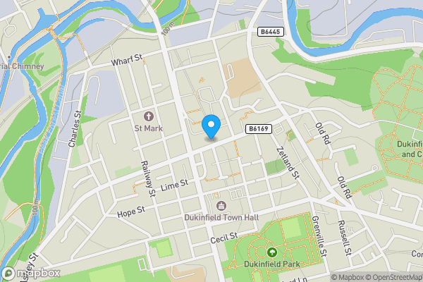 Map location for Hatton Terrace, Dukinfield, Greater Manchester, SK16