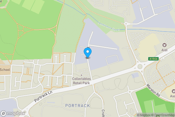 Map location for Unit A Ross Road, Stockton-on-tees, Cleveland, TS18 2NH