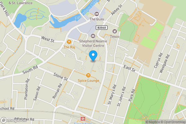 Map location for 89 Preston Street, Faversham, Kent, ME13 8NU