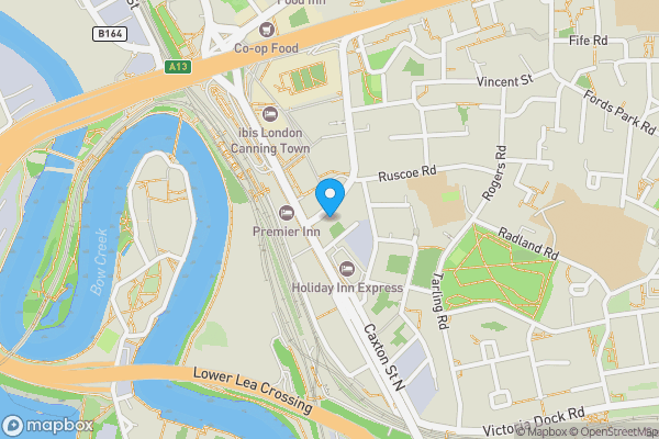 Map location for Flat 79 The Sphere, 1 Hallsville Road, Canning Town, London, E16 1BE