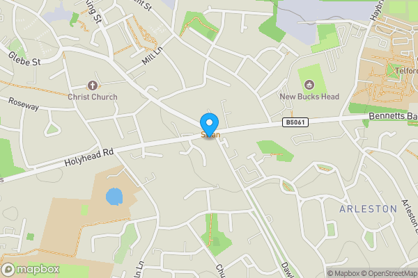 Map location for 137 Holyhead Road, Wellington, Telford, Shropshire, TF1 2DH